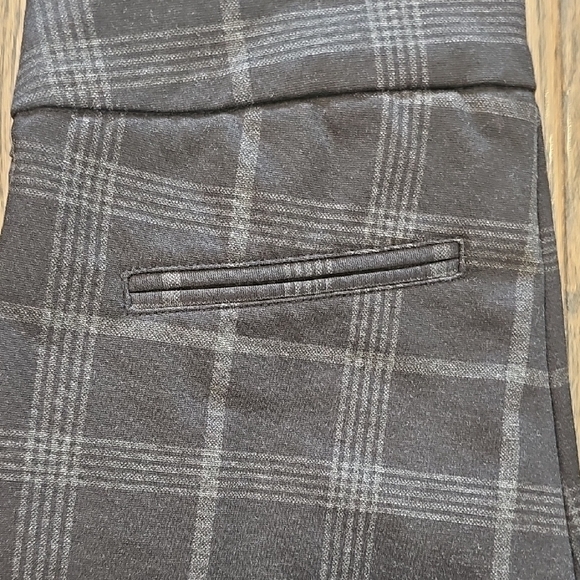 Dalia Black and Gray Checkered Pants - Picture 2 of 5